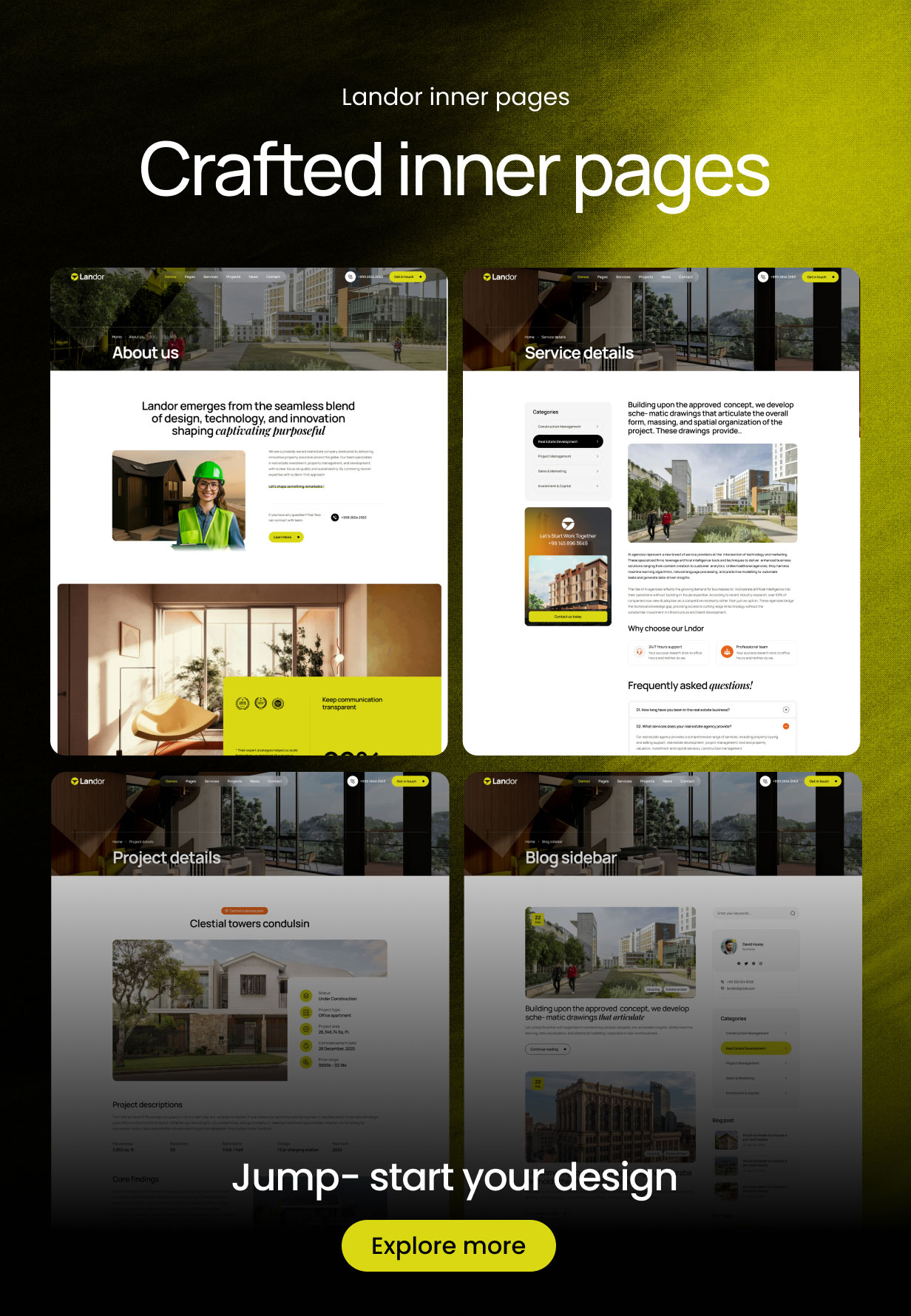Landor – WordPress-Theme der Immobilien- und Baugruppe – 9