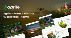 Agrile – Farm & Farmer WordPress-Layout