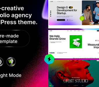 Anio – KI-SaaS-Startup- und Kreativagentur-WordPress-Template