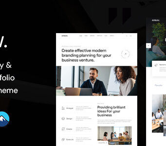 Arnav – WordPress-Template für digitale Agentur und kreatives Portfolio