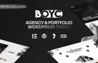 Boyc – Kreativagentur-Portfolio-WordPress-Vorlage