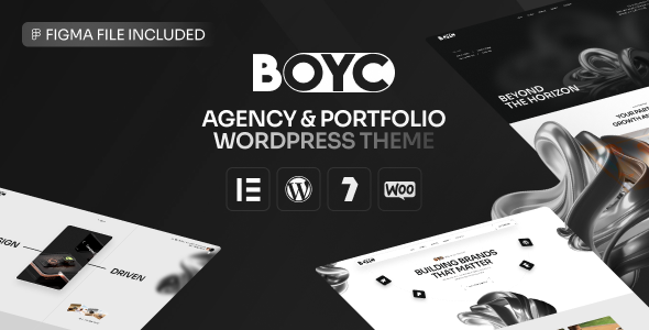 Boyc – Kreativagentur-Portfolio-WordPress-Vorlage