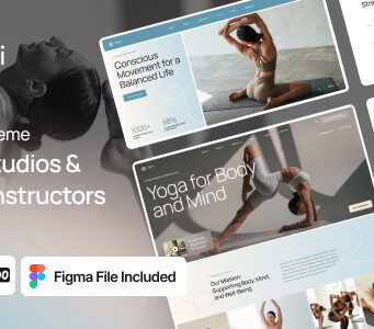 Calmi – WordPress-Template für Yoga-Studios und Personal-Lehrer