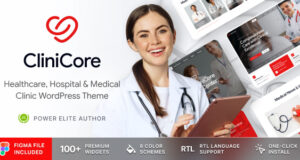 CliniCore – WordPress-Template für Gesundheitswesen, Klinik und Medizin