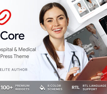 CliniCore – WordPress-Template für Gesundheitswesen, Klinik und Medizin