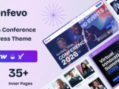 Confevo – WordPress-Layout für Veranstaltungen und Konferenzen
