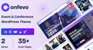 Confevo – WordPress-Layout für Veranstaltungen und Konferenzen