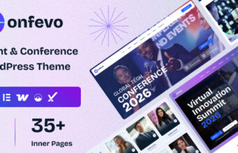 Confevo – WordPress-Layout für Veranstaltungen und Konferenzen