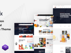 Constix – Baufabrik und industrielles WordPress-Template