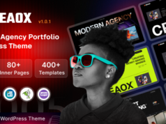 Creaox – Kreativagentur-Portfolio-WordPress-Layout