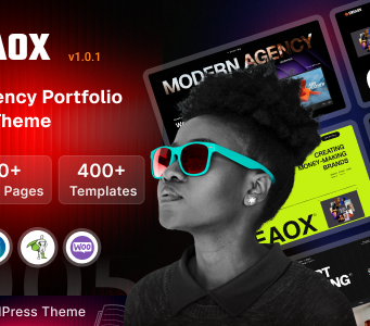 Creaox – Kreativagentur-Portfolio-WordPress-Layout