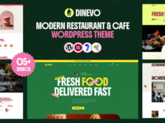Dinevo – Modernes Restaurant- und Café-WordPress-Template