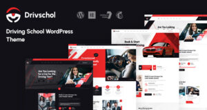 Drivschol – WordPress-Layout für Fahrschule