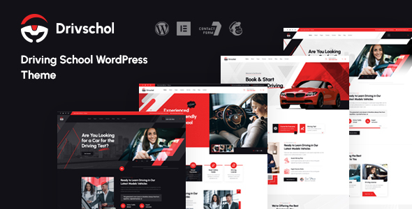Drivschol – WordPress-Layout für Fahrschule
