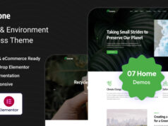 Ecozone – WordPress-Template für Ökologie und Umwelt