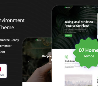 Ecozone – WordPress-Template für Ökologie und Umwelt