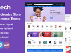 Electech – Electronics Store WooCommerce WordPress Vorlage