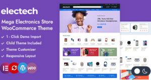 Electech – Electronics Store WooCommerce WordPress Vorlage