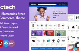 Electech – Electronics Store WooCommerce WordPress Vorlage