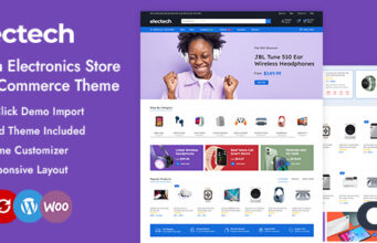 Electech – Electronics Store WooCommerce WordPress Vorlage