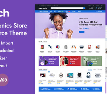 Electech – Electronics Store WooCommerce WordPress Vorlage