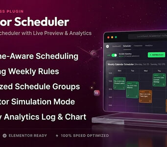 Elementor-Zeitplan
