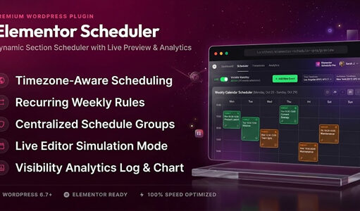Elementor-Zeitplan