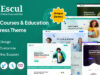 Escul-Online-Kurse und Bildung WordPress-Template