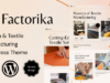 Factorika – WordPress-Vorlage für Mode- und Textilherstellung