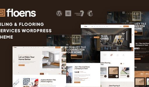 Floens – WordPress-Layout für Fliesen- und Bodenbelagsdienste