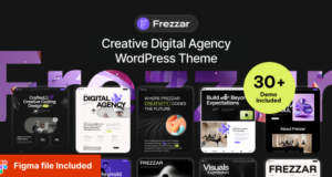 Frezzar – WordPress-Template für kreative digitale Agenturen
