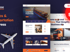 Goodrise – Logistik-WordPress-Vorlage