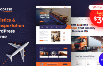 Goodrise – Logistik-WordPress-Vorlage