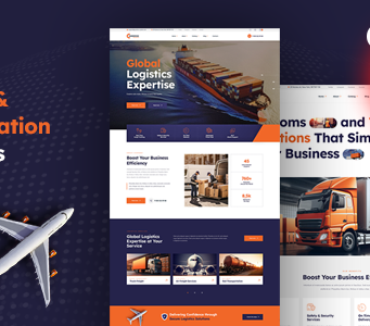 Goodrise – Logistik-WordPress-Vorlage