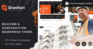 Graviton – Bau-WordPress-Layout