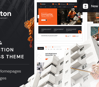Graviton – Bau-WordPress-Layout