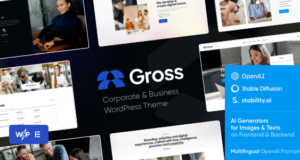 Gross – WordPress-Layout für Buchhaltung, Statistik und Analyse