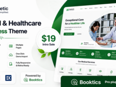 Healnetic – WordPress-Template für Medizin und Gesundheitswesen