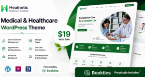 Healnetic – WordPress-Template für Medizin und Gesundheitswesen