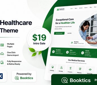 Healnetic – WordPress-Template für Medizin und Gesundheitswesen