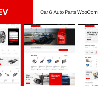 HighRev – WooCommerce-WordPress-Template für Autos und Autoteile