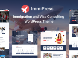 ImmiPress – WordPress-Layout für Einwanderungs- und Visaberatung