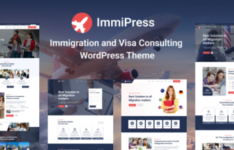 ImmiPress – WordPress-Layout für Einwanderungs- und Visaberatung