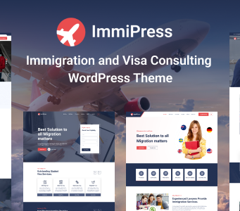 ImmiPress – WordPress-Layout für Einwanderungs- und Visaberatung