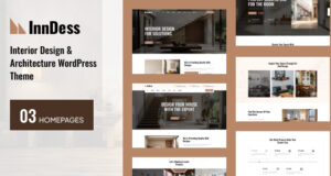 Indess – WordPress-Template für Innenarchitektur und Architektur