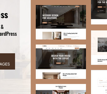 Indess – WordPress-Template für Innenarchitektur und Architektur