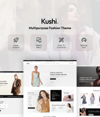 Kushi – WooCommerce-Vorlage für Modegeschäfte