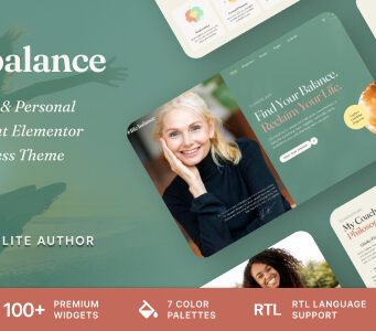 Life Balance – Persönlicher Mentor und Lifestyle-Coach WordPress-Layout