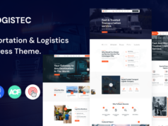 Logistec – WordPress-Layout für Transport und Logistik