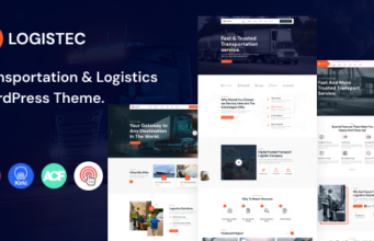 Logistec – WordPress-Layout für Transport und Logistik
